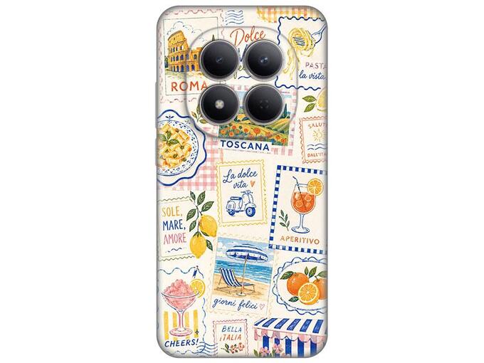 Maska za telefon Xiaomi Redmi Note 15 Pro 5G Silikonska Print