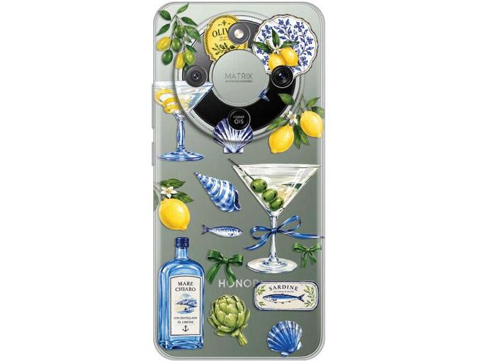 Maska za telefon Honor Magic 8 Lite Silikonska Print