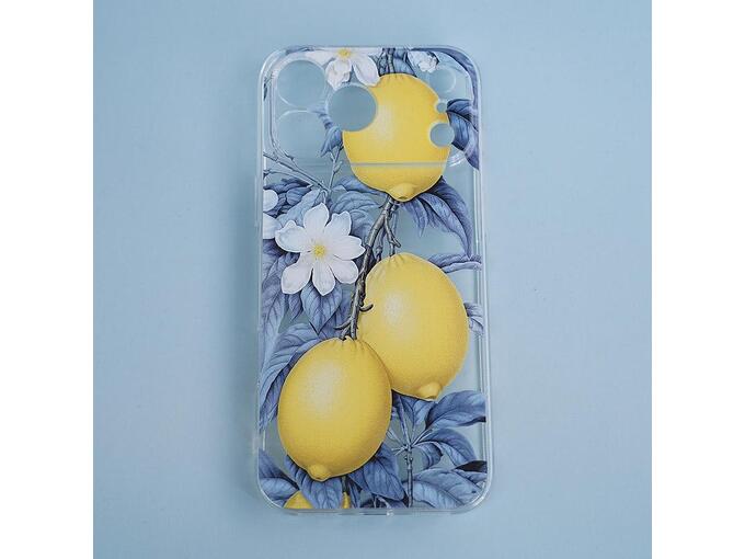 Maska za telefon iPhone 17 Pro Lemon Blossom Print Summer Vibe
