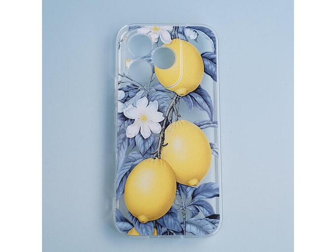 Maska za telefon Honor 600 Lite Lemon Blossom Print Summer Vibe