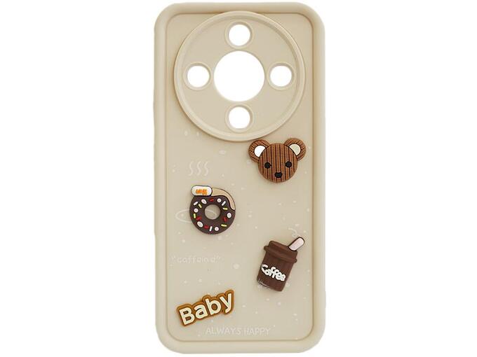 Maska za telefon Honor Magic 8 Lite X9d Sweet Coffee Silikonska