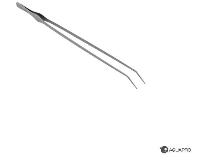 AquaPro pinceta PRO zakrivljena 45cm