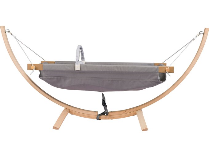 Aberto Design Krevetac za bebe Fethiye, 135x56 cm, Sivi