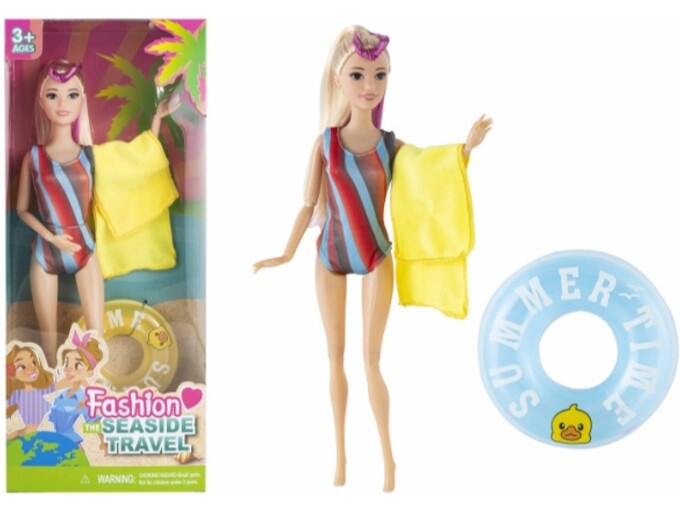 HK Mini lutka sa opremom za plažu