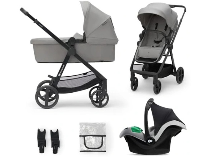 Kinderkraft Kolica za bebe Newly set 3u1