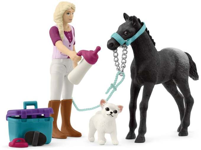 Schleich Set sa ždrebetom