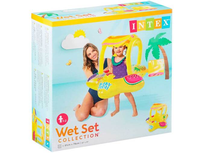 Intex Šlauf dubak za bebe sa zaštitom od sunca