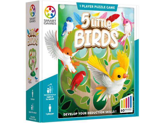 SmartGames Logička igra 5 ptičica SG 039