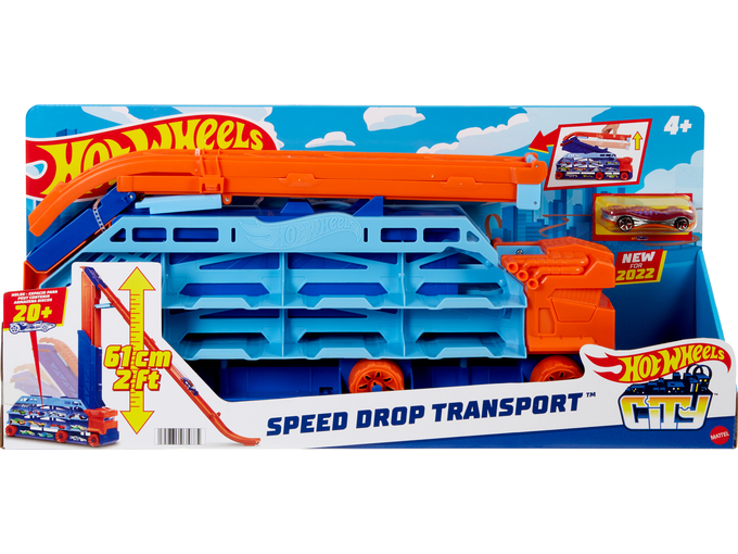 Hot Wheels Transporter sa stazom Spreed drop